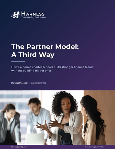 Cover of The Partner Model: A Third Way, a Harness Potential white paper